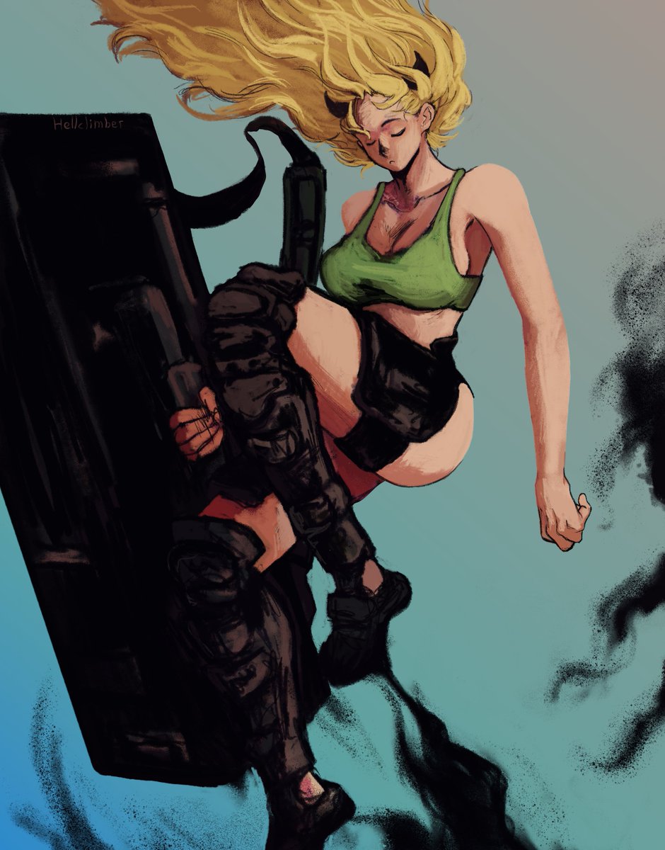 HellClimber's tweet photo. Desenho rápido da Nikaido
#Dorohedoro #fanart https://t.co/XOF1V2q7uA