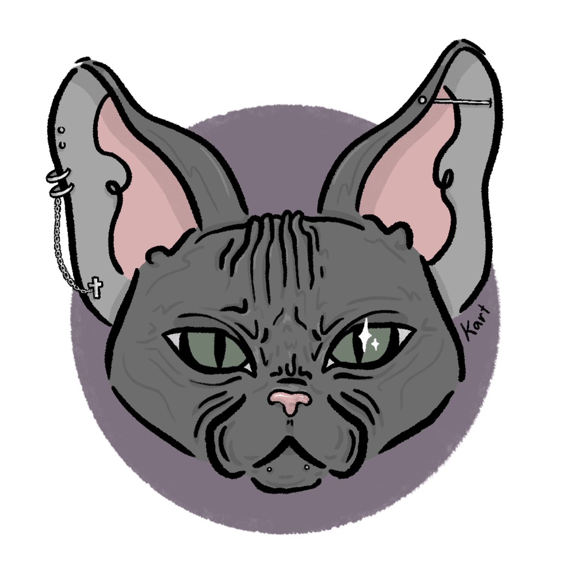 Im all ears

#shpynxcat #digitalart