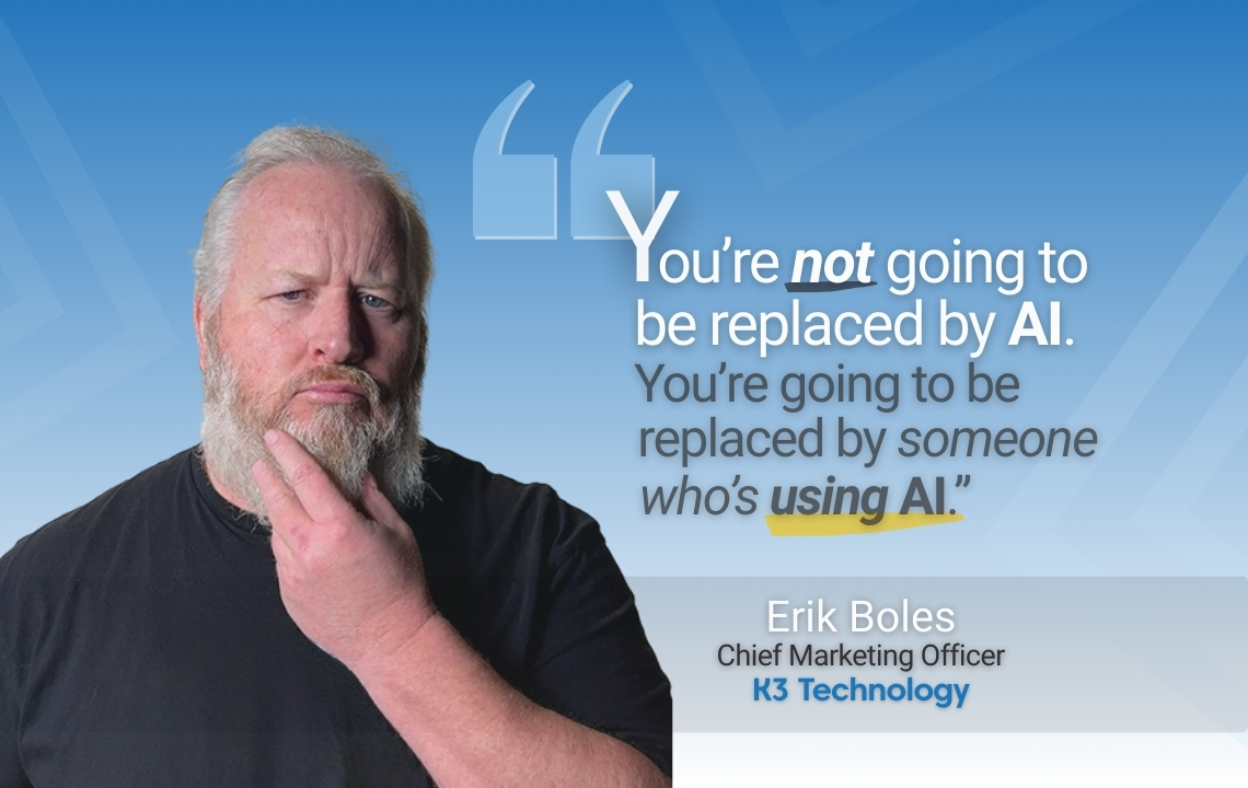k3_technology's tweet photo. ⏩🤖💡Early adopters win.

Artificial intelligence may still be in its “dial-up internet” stage, but it’s already driving efficiency gains across roles and industries.
👉 Don’t fear AI—fear falling behind.
Read more in this blog by Erik Boles (link in comments) 

#BusinessGrowth https://t.co/n4rfAJjGQn