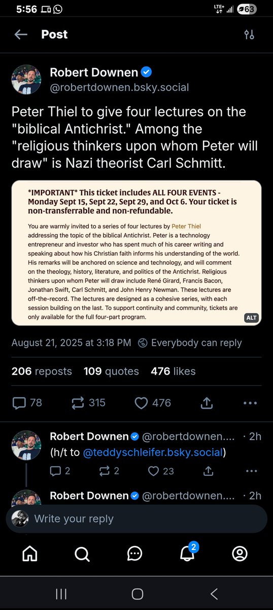 Exhibit 999,999 for why it is wild that universities are shutting down religious studies departments.