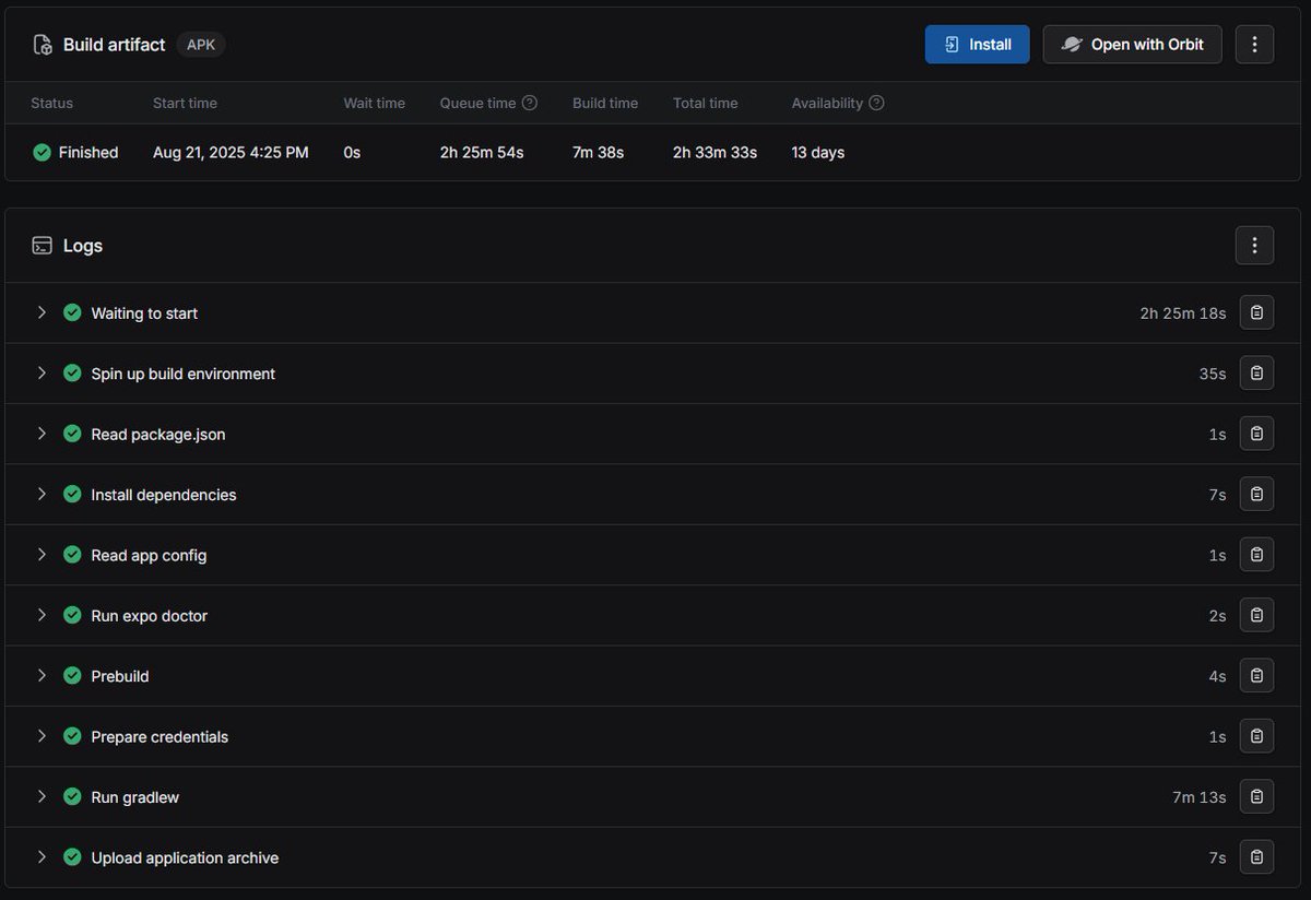 I can't code. 
I'm building an app anyway.  

Day 15 - Remind Me app

The build finally worked! 🤩 all checks came through green! Many tweaks and headscratches later and I can now start creating the proper notification flow.
#buildinpublic #CursorAI