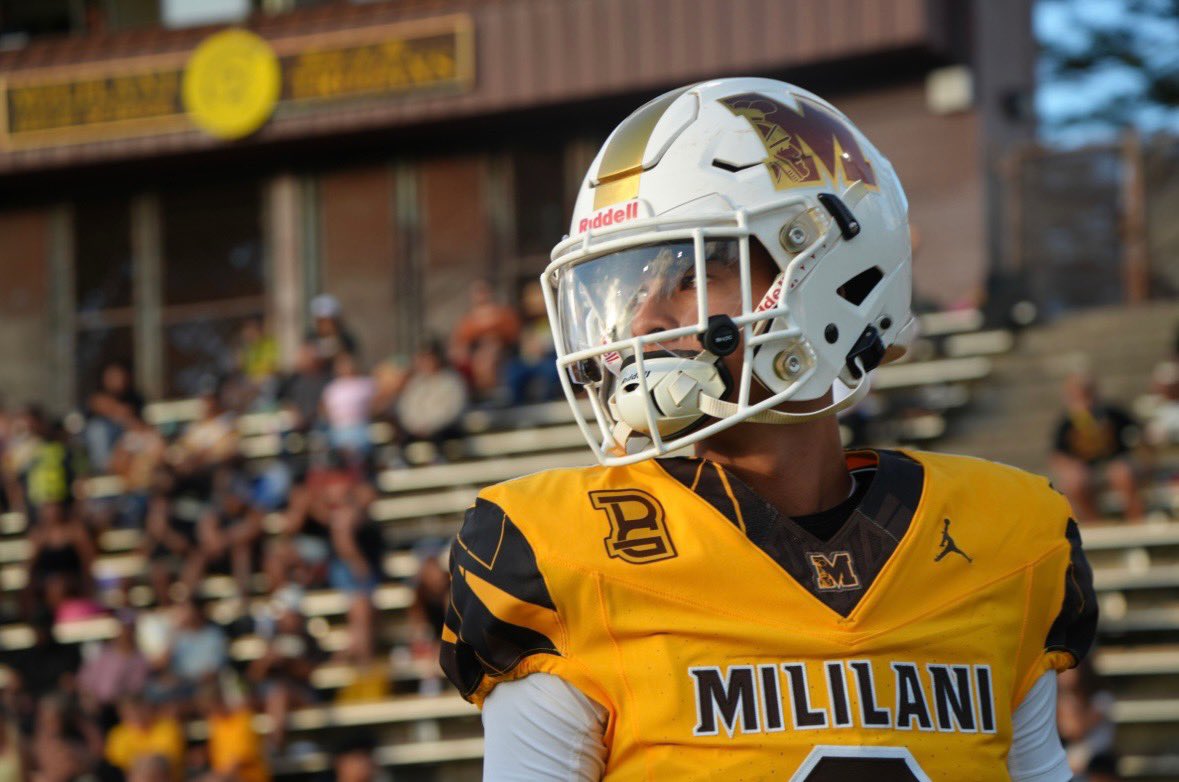 Season underway! In Vegas to play Arbor View and Coronado #mililanifootball <a href="/CoachJPont/">John Pont</a> <a href="/Coach_PinkHat/">Coach Lamaar Thomas</a> <a href="/CoachSDeMeo/">Steve DeMeo</a> <a href="/CoachRenoYale/">Tony Reno</a> <a href="/COACH_PAPAS/">Nico Papas</a> <a href="/ballcoachIrelan/">Joe Irelan</a> <a href="/dwigginst3/">Dion Wiggins</a> <a href="/MarcSaldana7/">Coach Saldaña🏴‍☠️</a> <a href="/CoachBenHammer/">Ben Hammer</a> <a href="/CoachOiler/">Coach Oiler</a> <a href="/coachrdaley/">Ricky Daley Jr.</a> <a href="/CoachMikeGut/">Mike Gutelius '92</a> <a href="/CoachBoom26/">Boomer Roepke</a> <a href="/CoachKikel/">James Kikel</a> <a href="/CoachKuntz/">Ben Kuntz</a>