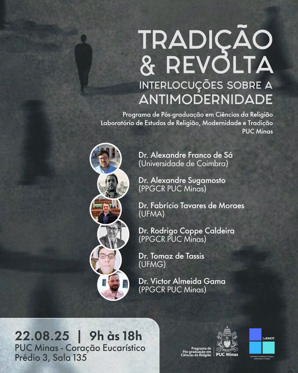Participarei amanhã desse belíssimo evento na PUC MG. 
Salvem aí porque vou deixar o link nos comentários assim que as palestras iniciarem.