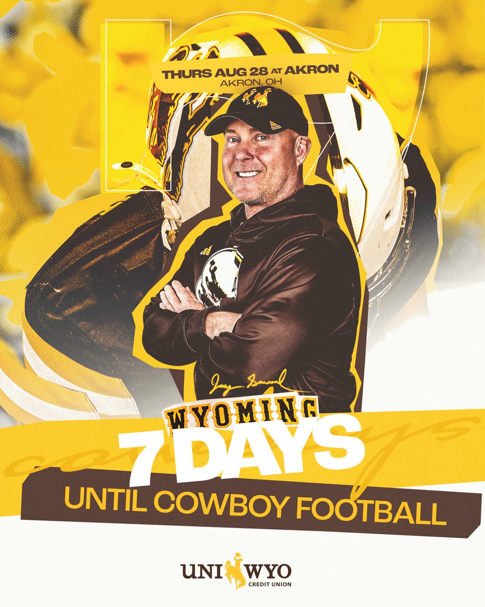 We’re ready. Are you? 🤠🏈
