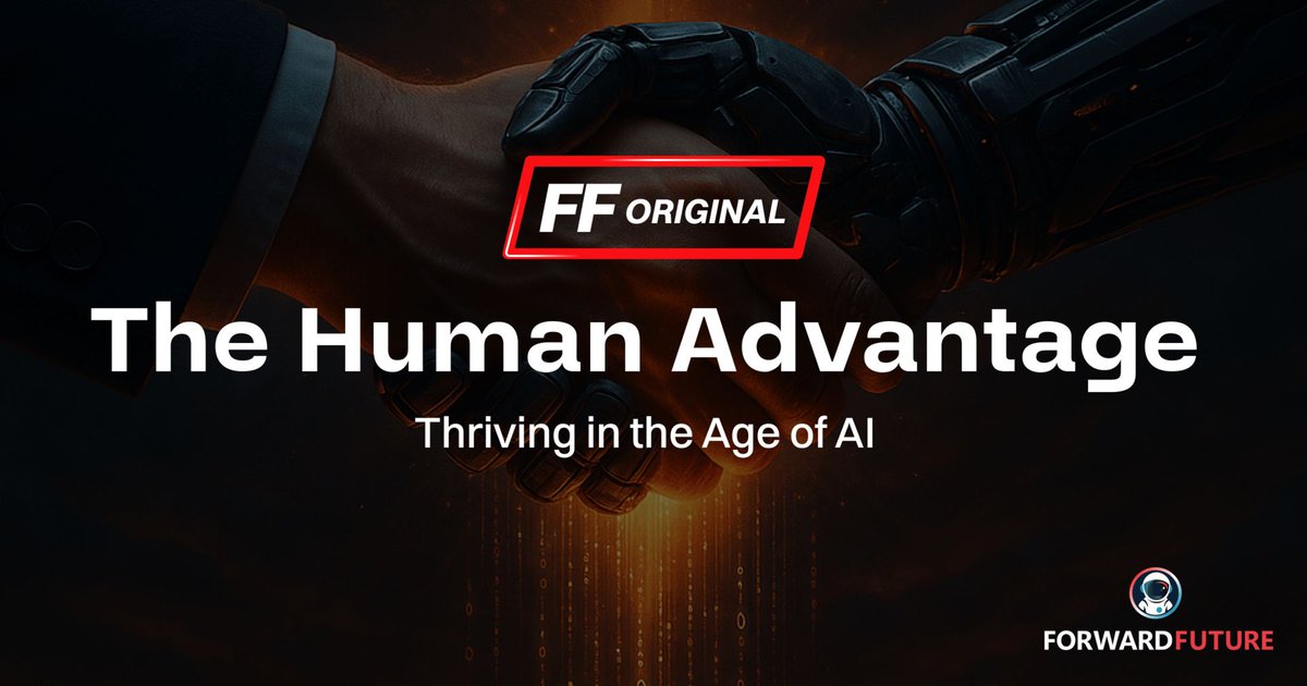 LaniRefiti's tweet photo. Thank you to the team at @forwardfuture for publishing my article on "The Human Advantage: Thriving in the Age of AI" 

My approach to AI is informed by my career in emerging tech and practice as a Psychotherapist which means I view the coming job/industry displacement or dislodgement as a people and change challenge..and opportunity.

https://t.co/LnCGQcP9hx