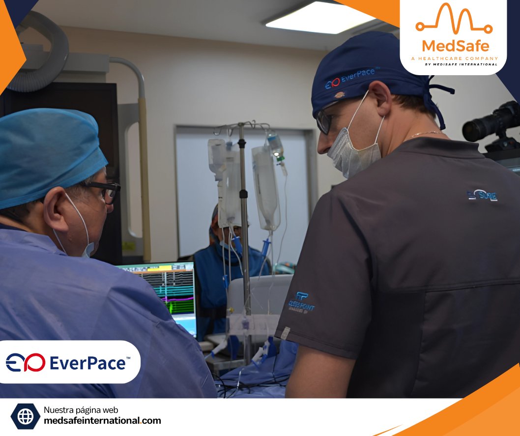 MedSafeint's tweet image. ¡Primer uso clínico de IceMagic™️ en México! 🇲🇽 @MicroPortEP  

EverPace™️ ha llegado oficialmente al país. ❄️IceMagic™️ logró su primer caso exitoso, 

Estamos agradecidos al Dr. Milton E. Guevara por el gran liderato en este procedimiento.

#EPeeps_Bot #EP_Bot #EPeeps