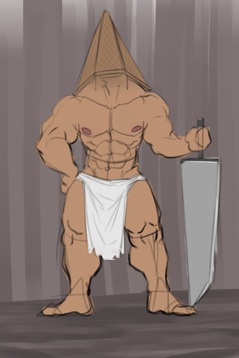 LemonIsMonster's tweet photo. Just a little doodle :)
#sketch #sketchart #doodle #doodleart #nsfw #NSFWArtis #SILENTHILL #pyramidhead #SilentHill2 #pyramid_head #cock #penis #dick #balls #muscle #bara #baraart https://t.co/SPYPVH8iLZ