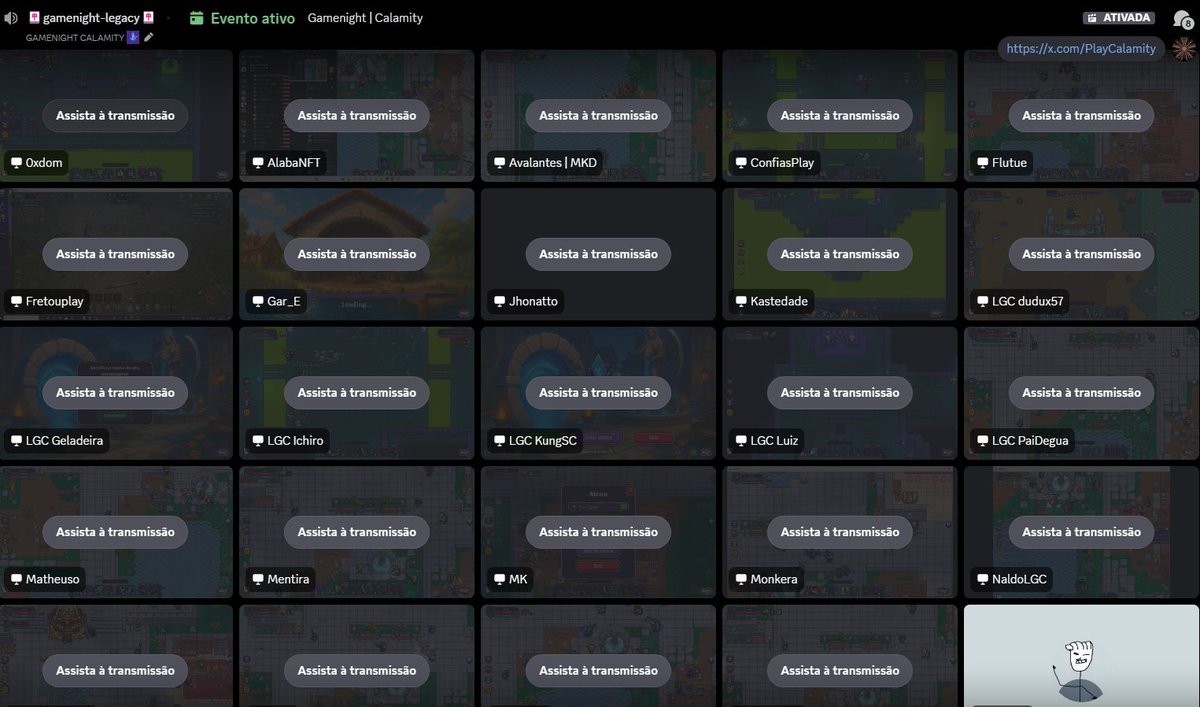 Game night do <a href="/PlayCalamity/">Calamity</a> agora??? Só na <a href="/Lgc_GG/">Legacy GG 🔺​</a> !!!!!!!!!!!!