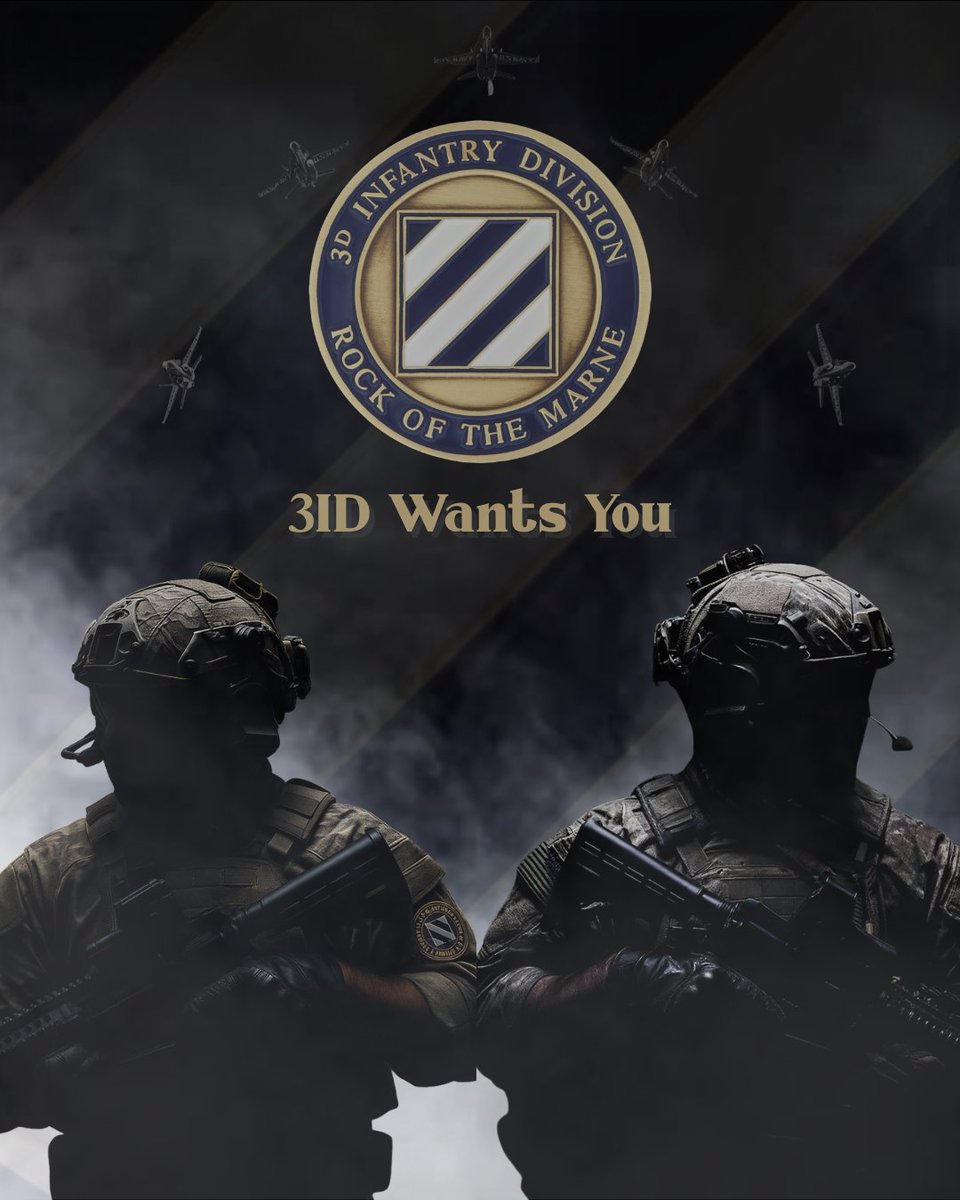 175_bf6's tweet photo. 💥 The fight is calling. 💥
Join the 3rd Infantry Division – Rock of the Marne and prove you’ve got what it takes on the battlefield.
⚔️ Tactical. Professional. Unstoppable.
📌 Apply now &amp; answer the call.
#Battlefield #Milsim #3ID #BF6 @MilsimNews https://t.co/chDakrS4qI
