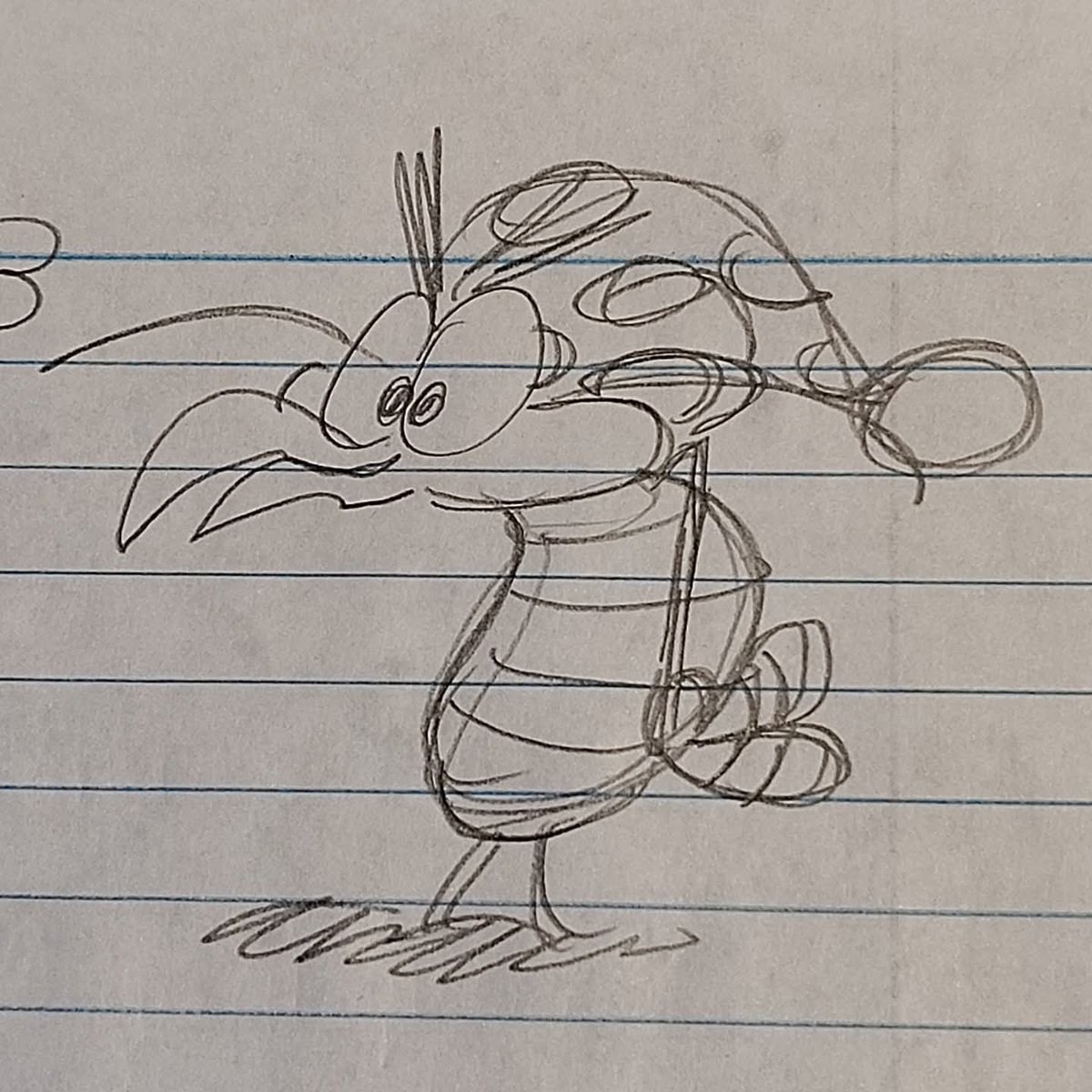 ChezBoy2000's tweet image. Don't let the bed bugs bite... 🛏️ 

#ChezToons #Sketch #HunterFenton