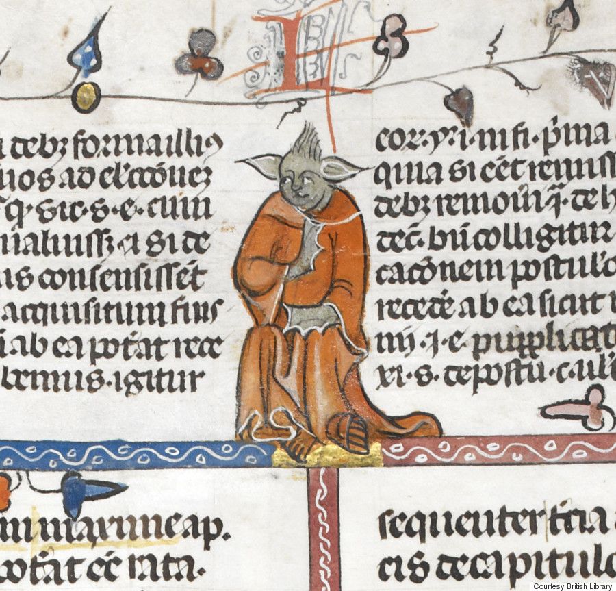 If you have never seen it, Yoda in the Middle Ages