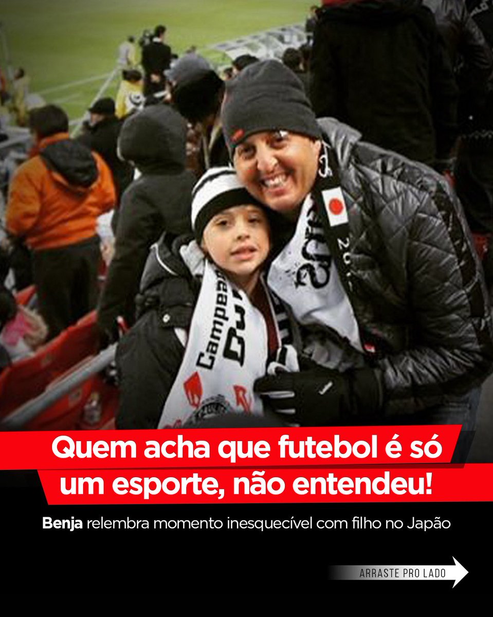 RivoNews_'s tweet image. Benja (@benjaminback) relembra momento inesquecível com o filho no Japão em 2012.

Continua no 🧶 

#rivotalks #benja #corinthians