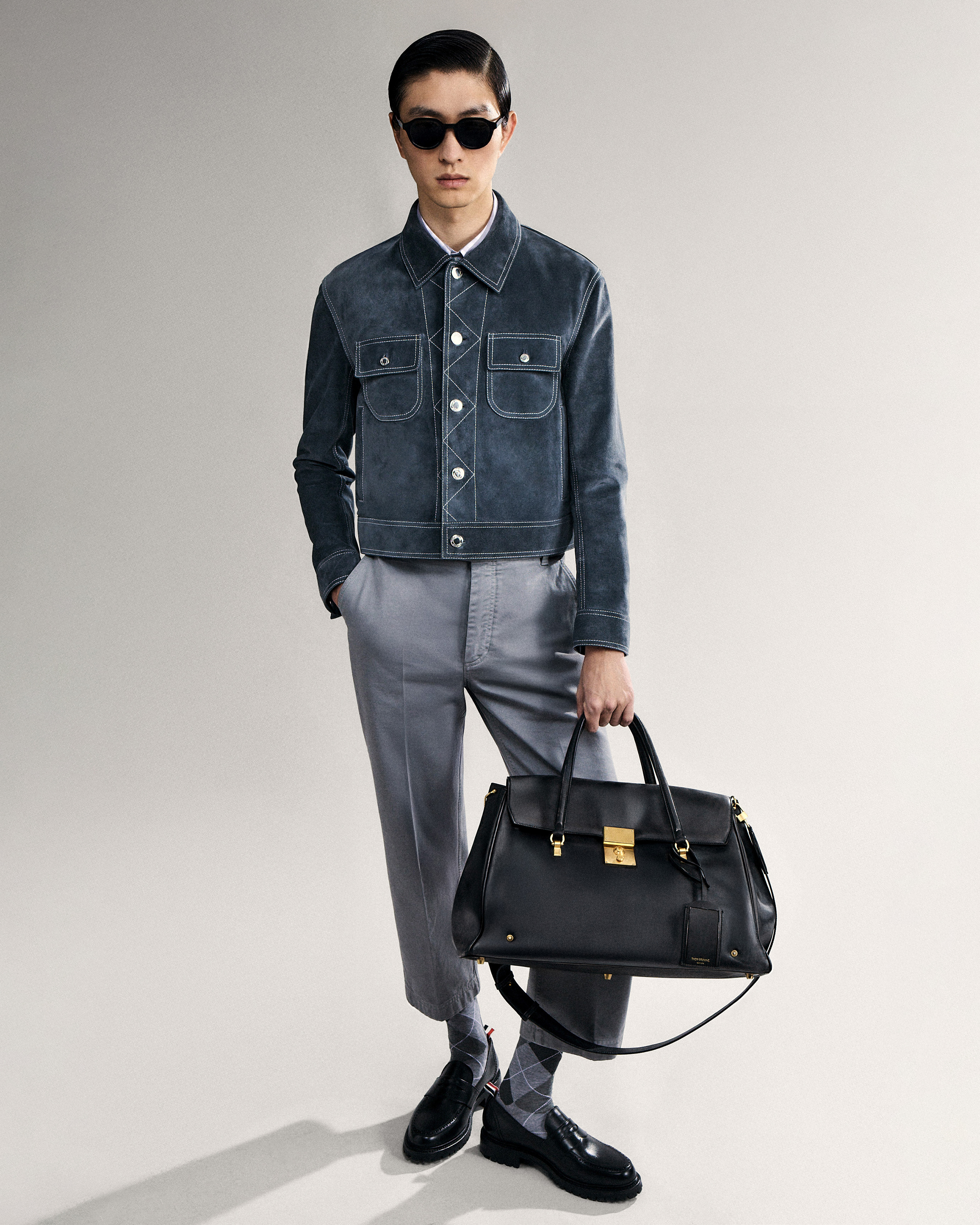 BLACK FLEECE 、thom browneボストンバッグ BLACK FLEECE 、thom browneボストンバッグ BLACK FLEECE 、thom