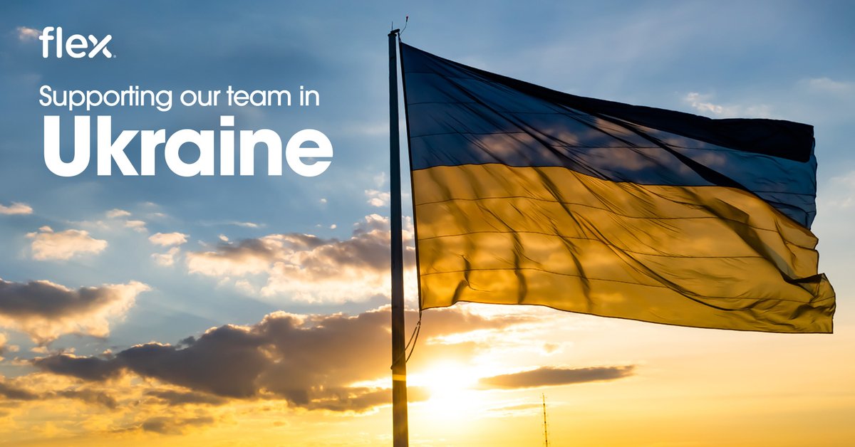 My heart is with our colleagues in Ukraine. I’m grateful for the swift &amp; brave response from our Mukachevo team, ensuring everyone evacuated. The safety of our people matters most. <a href="/Flexintl/">Flex</a> will continue to stand beside affected team members. brnw.ch/21wV6pV