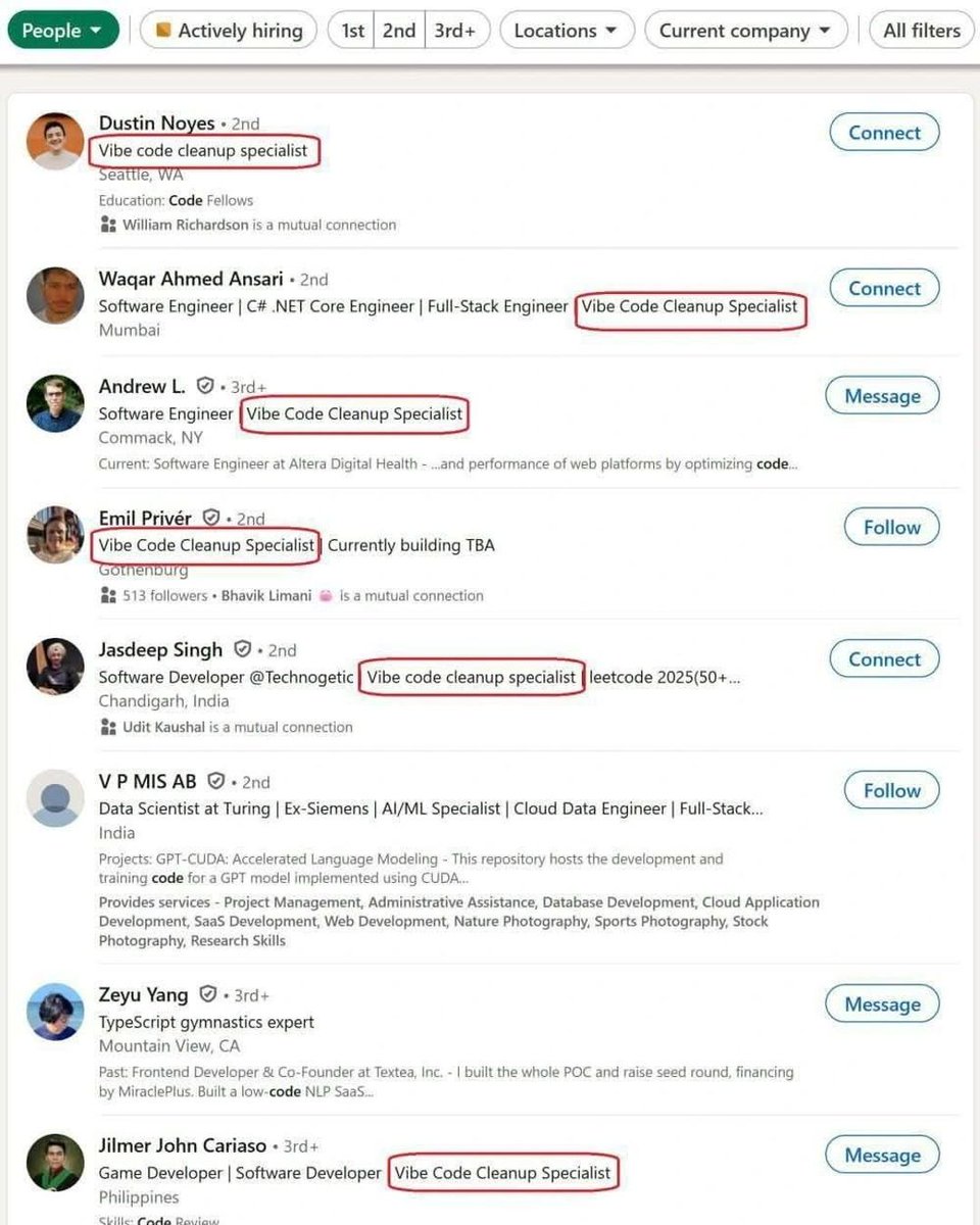 What happens when you have too much Vibe Coding? You need a Vibe Coding cleanup specialist!