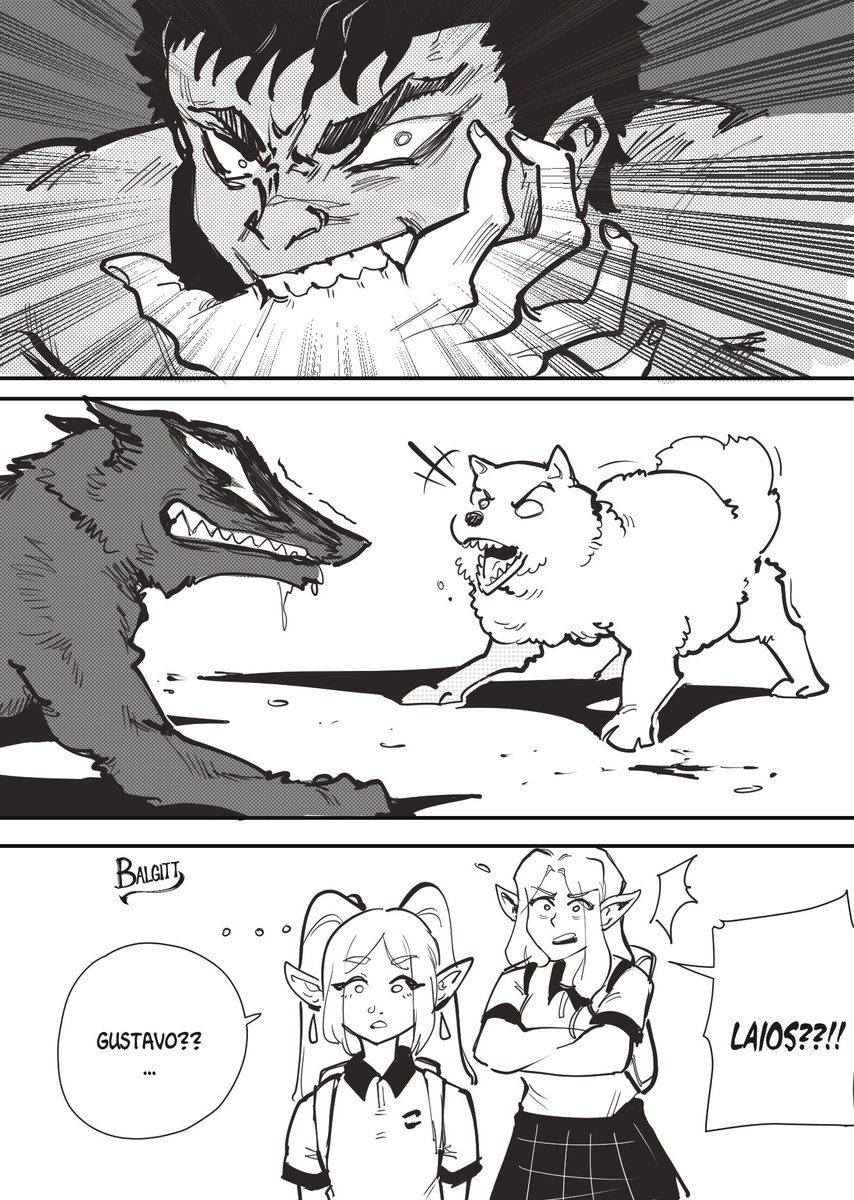 🐺GUTS VS LAIOS🐺
GutsxFrieren 21

 Pelea de perros sarnozos 
 #guts #frieren #laios #berserk #dungeonmeshi