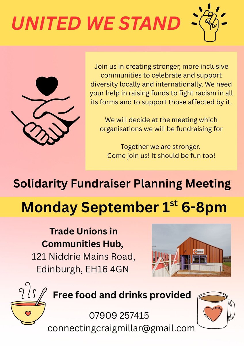 UNITED WE STAND! #edinburgh #craigmillar #Unions