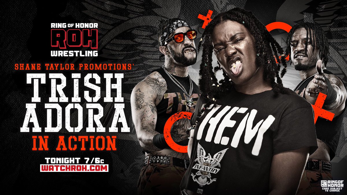 realBobbyCruise's tweet image. #ROHTV hits #HonorClub at WatchROH.com &amp;amp; on the #ROH app at 7ET/6CT/4PT with a loaded lineup, just 8 days away from #ROHDBD