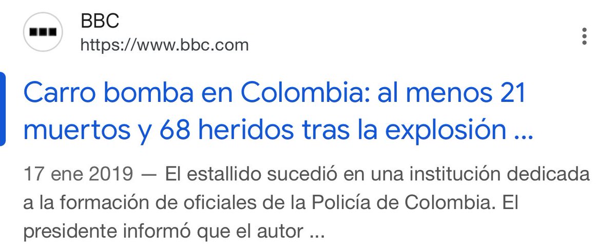 Diana, entiendo que quieras defender tu postura política con frases como “retrocedimos 30 años”. Pero no es cierto. Hechos lamentables como el de hoy en Cali también ocurrieron en gobiernos de Uribe o Duque, incluso con actos terroristas más graves.

Te dejo las noticias para que