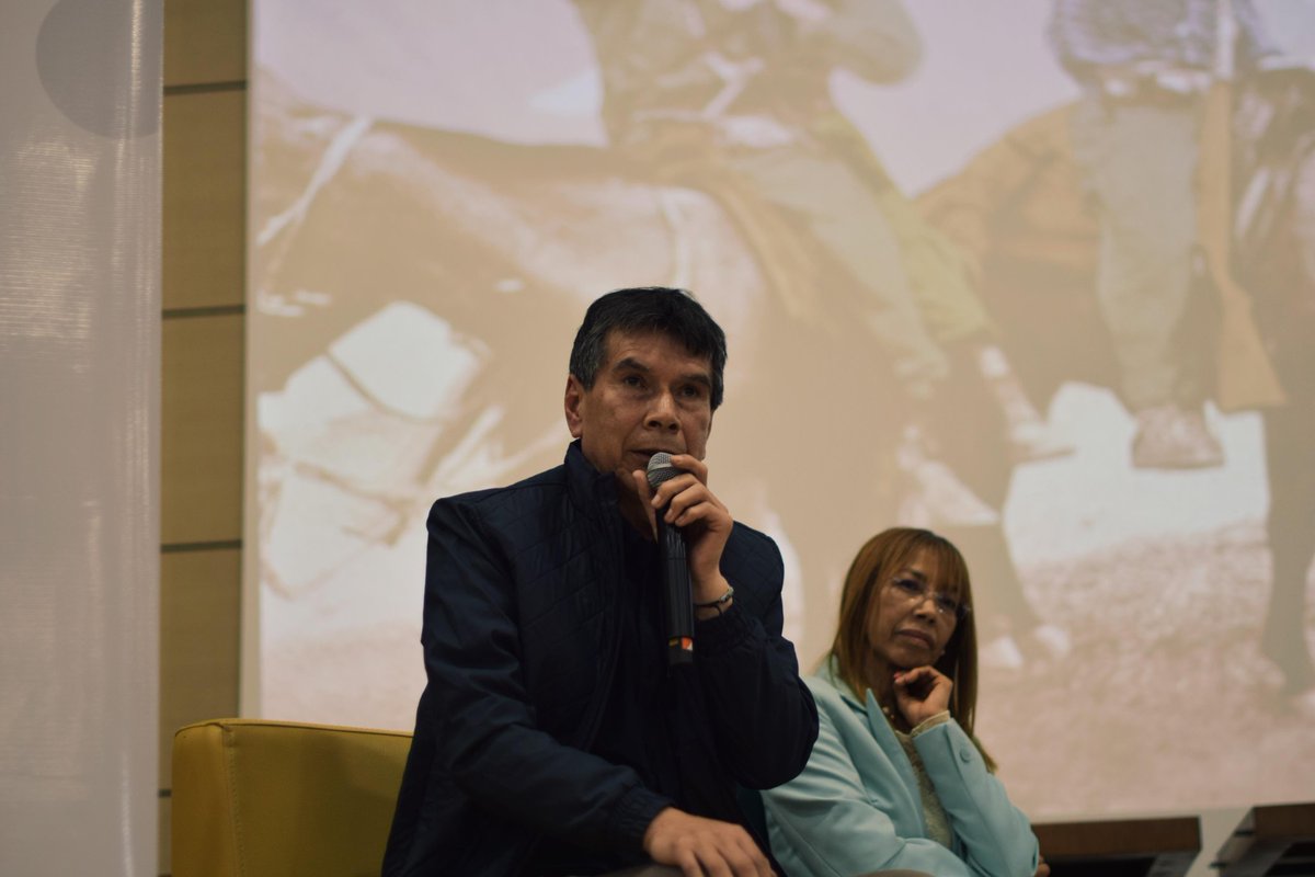 Centro Nacional de Memoria Histórica (@centromemoriah) on Twitter photo Durante el cuarto foro «Orígenes del conflicto en Colombia: la historia nos habla», Julio Roberto López, profesor de la <a href="/santotomastunja/">Universidad Santo Tomás - Seccional Tunja</a>, afirmó: «Boyacá ha sido protagonista en la historia de la violencia en Colombia: aquí nacieron estructuras como la policía chulavita, se Durante el cuarto foro «Orígenes del conflicto en Colombia: la historia nos habla», Julio Roberto López, profesor de la <a href="/santotomastunja/">Universidad Santo Tomás - Seccional Tunja</a>, afirmó: «Boyacá ha sido protagonista en la historia de la violencia en Colombia: aquí nacieron estructuras como la policía chulavita, se
