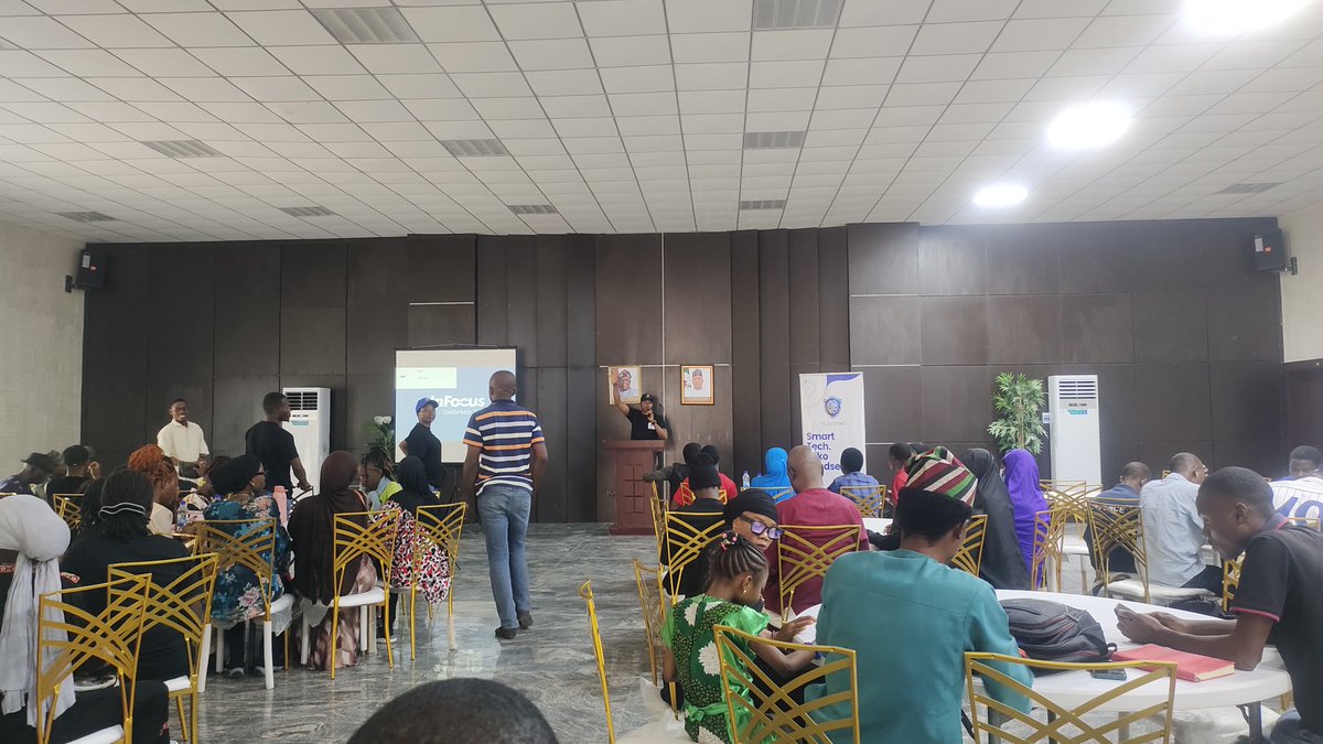 OmisWonder's tweet photo. "I'm excited to have concluded Confluence Tech 2025 with TechEfiko and the Kogi State Government! The training on AI, Cybersecurity, and Web3 Blockchain at Banquet Hall Govt House Lokoja was phenomenal.
Thanks so much our Sponsor
#ConfluenceTech2025 @TechEfiko @kogistategovng https://t.co/tfT5JZ7SZT