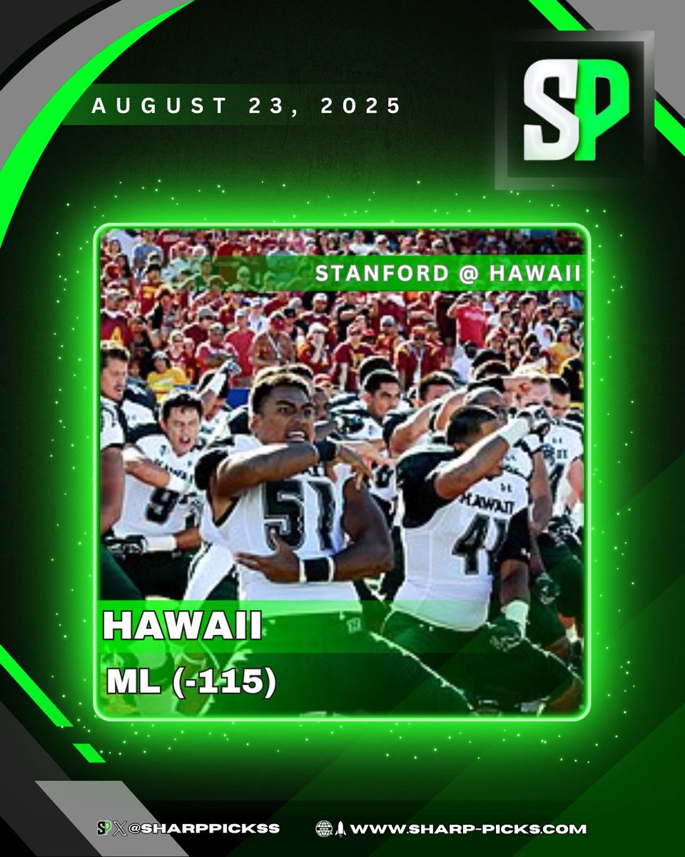 SharpPickss's tweet image. 🏈NCAAF *FREE* PICK 

WHO’S TAILING?? I WANNA KNOW⤵️