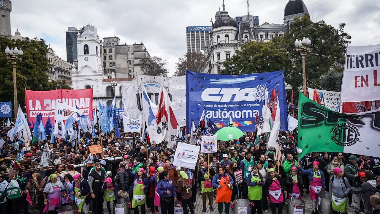 Las CTA anunciaron un nuevo encuentro "contra la deuda externa" y "en defensa del trabajo y la producción" en medio de la crisis de la gestión libertaria