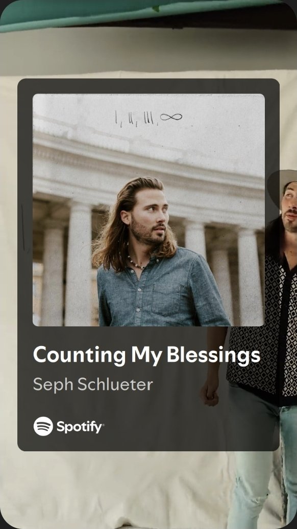 Heyyy Spotify brought me a <a href="/sephschlueter/">Seph Schlueter</a> song on shuffle 😍