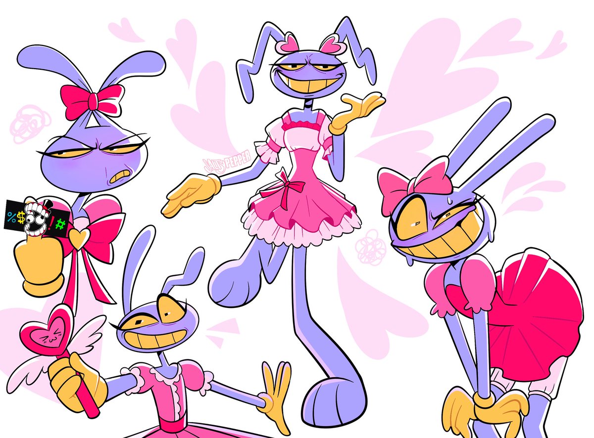 Magical Girl Jax! Art trade with <a href="/HJansetv/">HJansetv 🍉</a> 
#tadcfanart