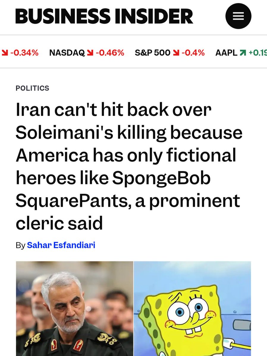 it rocks that like every three months  conservative remind people that iranian cleric was absolutely correct