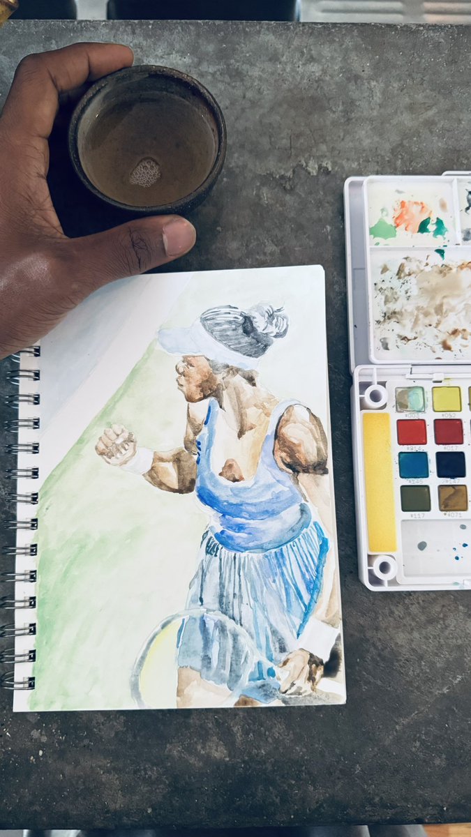 theBreaux's tweet image. Is it practice, meditation or both? #BlueAndGreen 🛳️⭐️ #believe #manifest