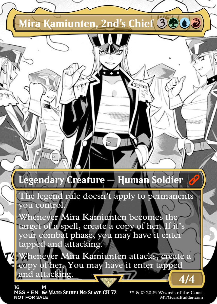 Peerless_Blade2's tweet photo. Coincidentally, Mira Kamiunten's birthday!
#matoseiheinoslave
https://t.co/c1NvfZaBJD https://t.co/unLSgIwmWa
