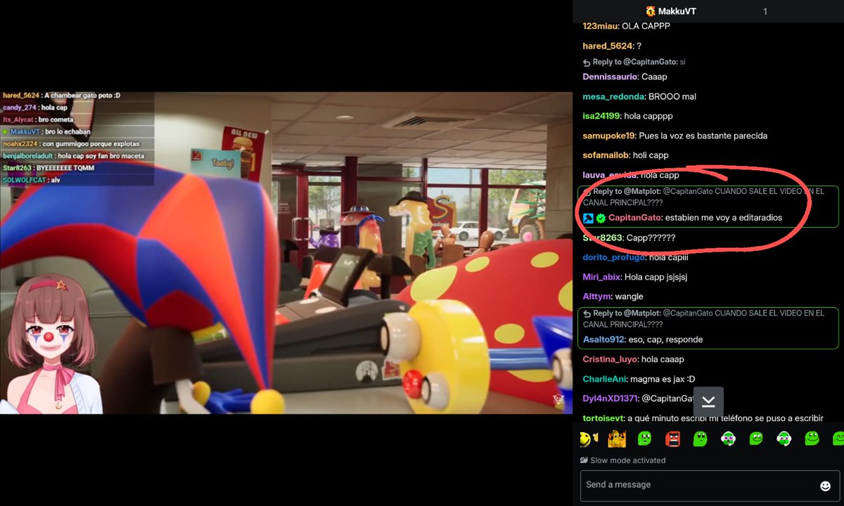 Matplot_'s tweet image. BRO LE MANDE A CHAMBEAR-JAJAJAJAJAJA (y aún así no salió el vídeo)