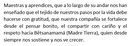 Categoría 1 - Jóvenes adultas (16 a 24 años)
Ganadora

Ana María Mavisoy González 
Valle de Sibundoy, Putumayo (Tabanok)