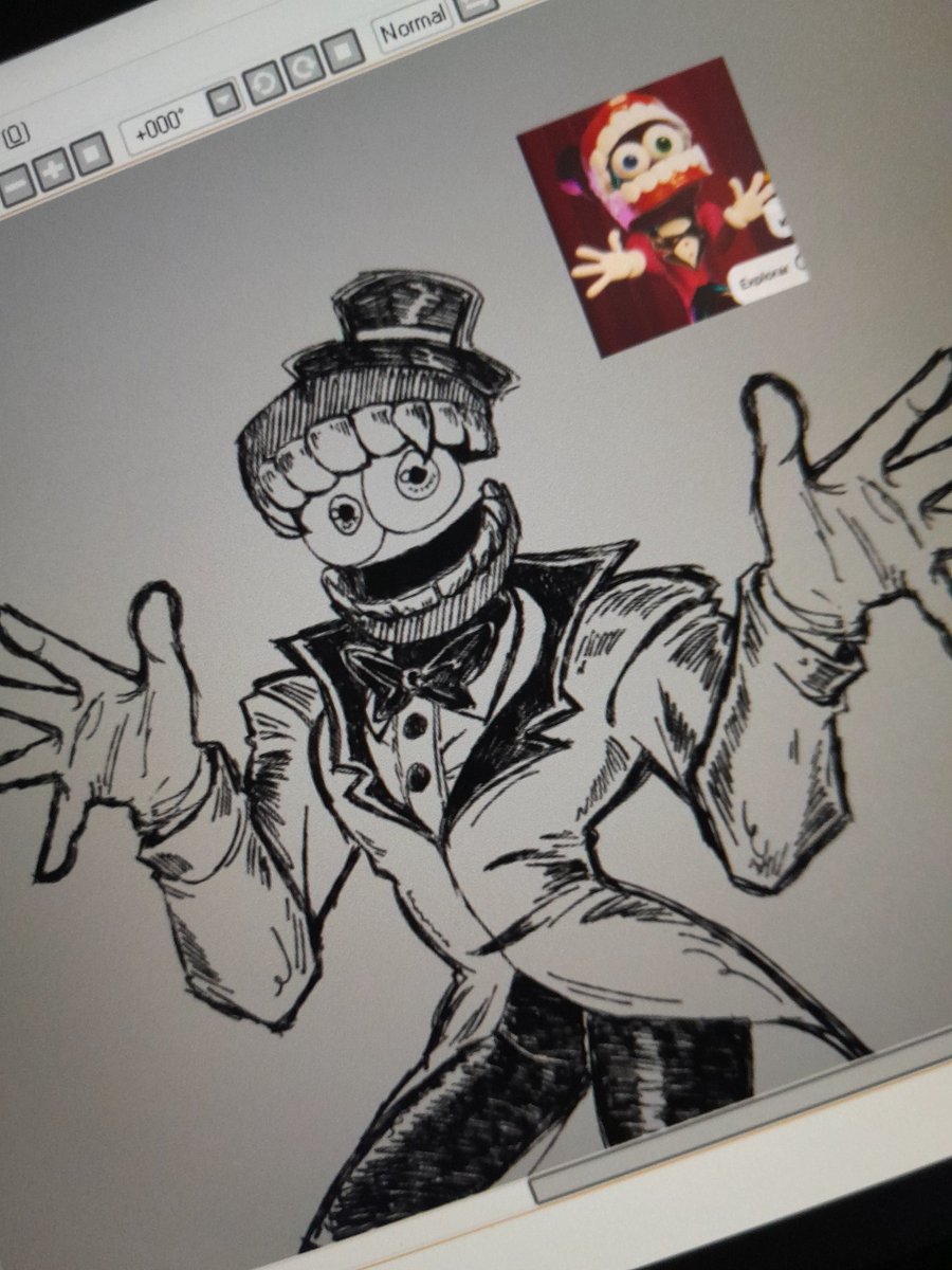 jasileira's tweet photo. omgg caine hiiii #TADC #tadcfanart https://t.co/fEFBIv71AR