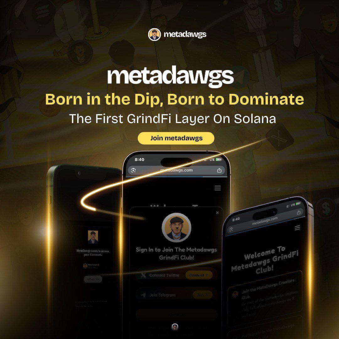CRYPTO_ALPHA (@crypto_alpha79) on Twitter photo Metadawgs is more than a token, it’s a movement. The pack grows daily, the vision is clear, and the mission is just beginning. Stay ready, because the real run starts soon. 🐶 <a href="/Meta_Dawgs/">Meta Dawgs 🐶</a> Metadawgs is more than a token, it’s a movement. The pack grows daily, the vision is clear, and the mission is just beginning. Stay ready, because the real run starts soon. 🐶 <a href="/Meta_Dawgs/">Meta Dawgs 🐶</a>