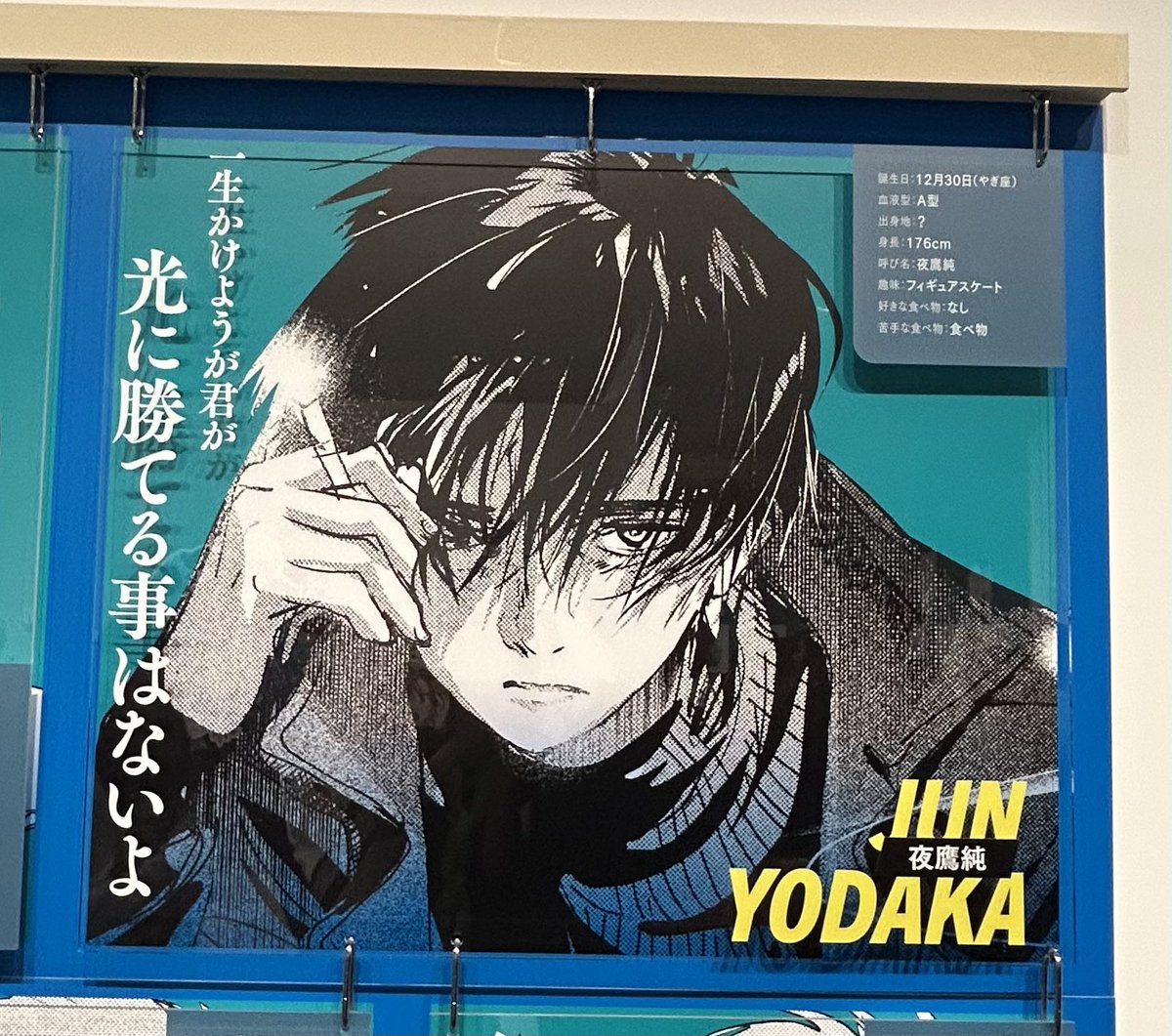 そうなんです。 夜鷹さん、 金メダリスト。 12月が誕生日。 身長は176