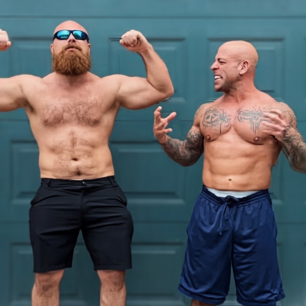 This right here is the BEST looking, smelling (ask your girl) and toughest tag team in professional wrestling today. IT AIN'T EVEN CLOSE!!! So every tag team out there should just give up and give their belts to us before we take it from you personally!! 😤💪🏼💪🏼 #tagteamwrestling