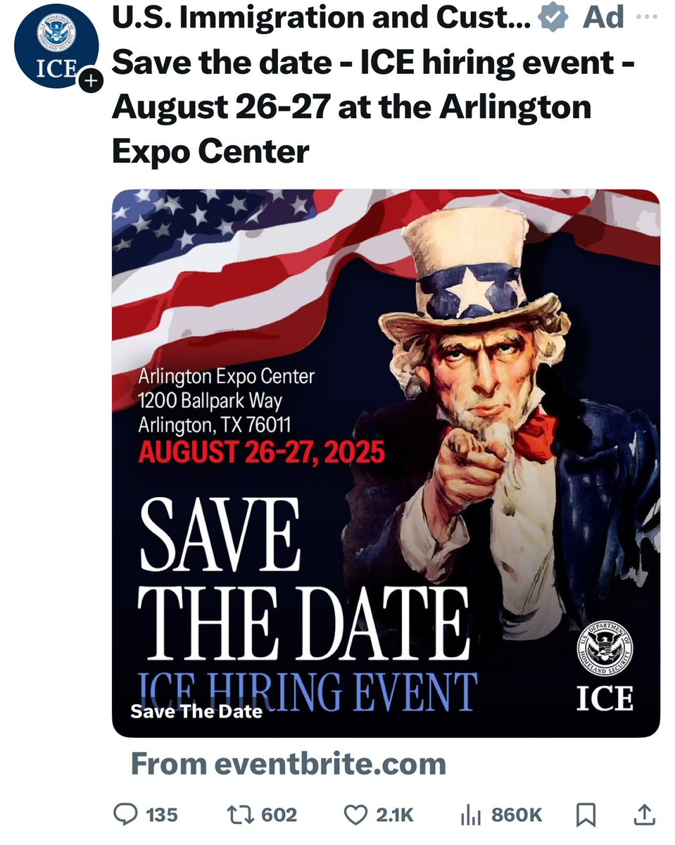 Whoa <a href="/eventbrite/">Eventbrite</a> and <a href="/eventbritehelp/">Eventbrite Help</a> , when did you start supporting fascism??  Let me hurry up and delete your app NOW!!!