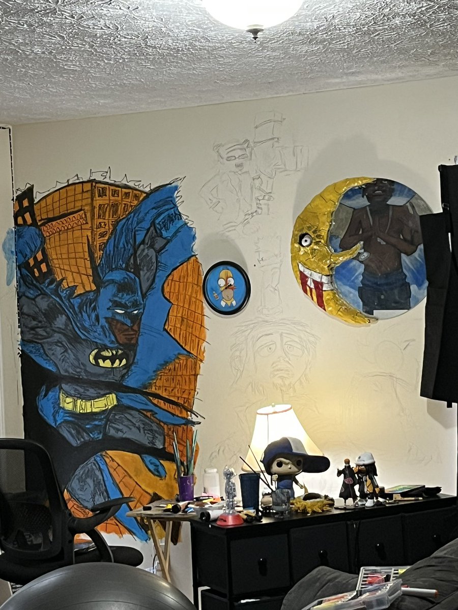 Drew on my walls