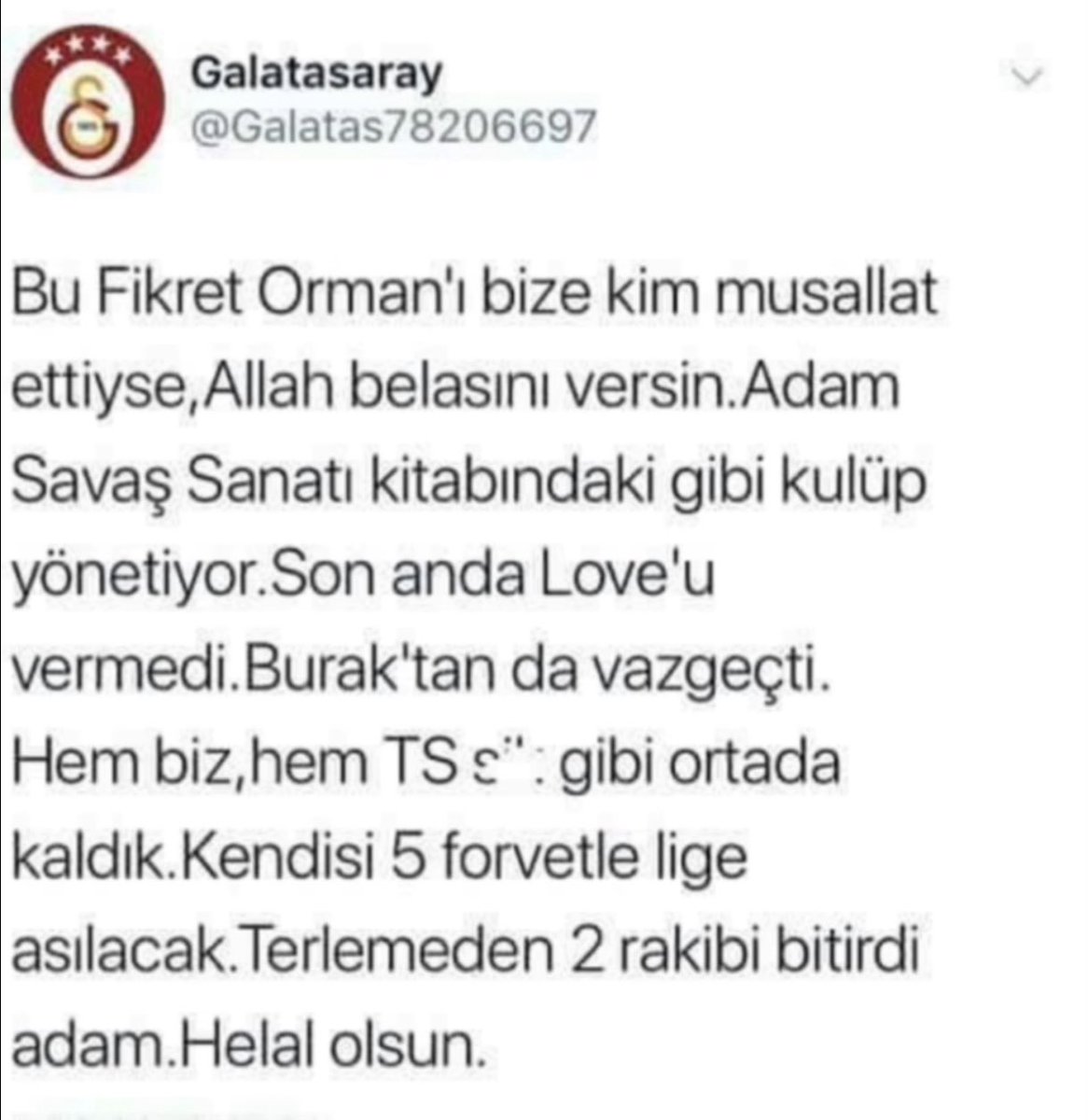 YUSUF #HACIOSMANOĞLUİSTİFA (@1903_yusuff) on Twitter photo İşte Fikret Orman öyle vizyonlu bir başkandı.
Ondan sonra gelenler 6 sene de Beşiktaşı 20 sene geriye götürdüler.
SABIR KALMADI İSTİFA EDECEKSİNİZ. <a href="/Besiktas/">Beşiktaş JK</a>
#SerdalAdalıİstifa İşte Fikret Orman öyle vizyonlu bir başkandı.
Ondan sonra gelenler 6 sene de Beşiktaşı 20 sene geriye götürdüler.
SABIR KALMADI İSTİFA EDECEKSİNİZ. <a href="/Besiktas/">Beşiktaş JK</a>
#SerdalAdalıİstifa