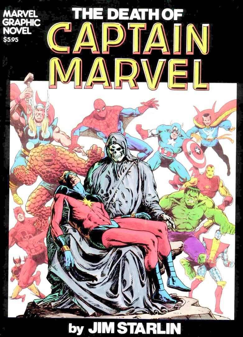 Have you ever read "The Death of Captain Marvel"? What are your thoughts on this classic Marvel graphic novel?

Share your favorite (or least favorite) moments from the story.

 #TheDeathofCaptainMarvel #JimStarlin #MarvelComics #ComicBooks #CaptainMarvel #MarvelGraphicNovel