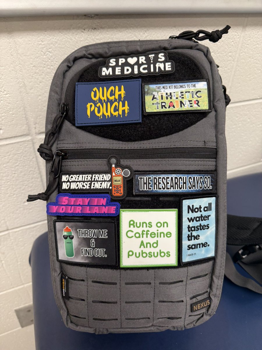 talklisteninsp's tweet photo. I know I’m tardy to Nexus DV2 party but I’m super grATeful to my husband and FIL for getting my new medical kit! #ATTwitter #SSAT #Nexus #DV2 #veteranownedbusiness #staycrafty https://t.co/fzKyHeqIix