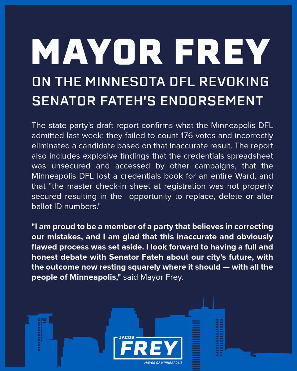 Jacob Frey tweet media