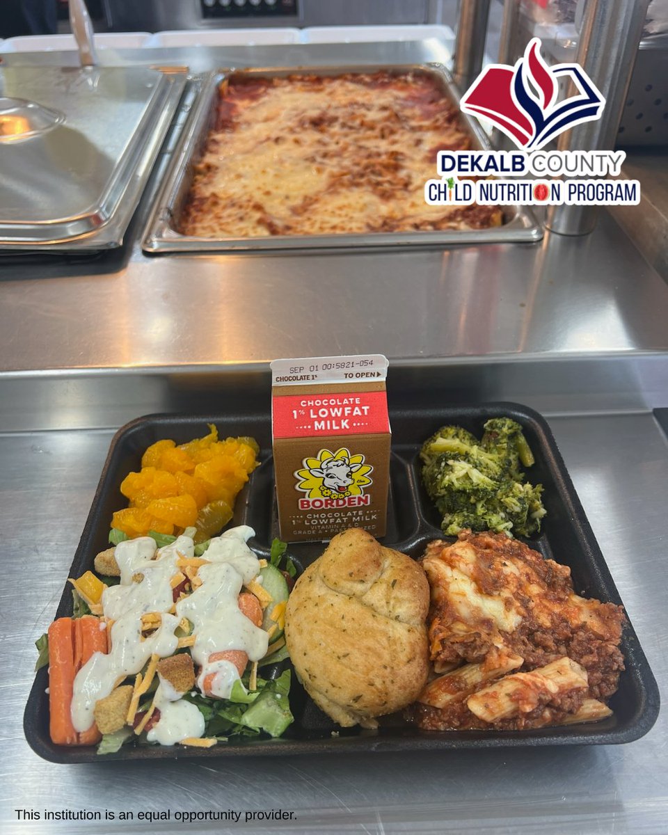 dekalbcnp's tweet photo. Lunch at @Collinsville_HS was extra delicious yesterday with cheesy, baked ziti on the menu. ๐ง ๐ #tasteofAL
๐ท Nikia Butler
@DeKalbCoSchools #DeKalbAL #DeKalbAlabama #DeKalb #ALSchools #DeKalbCounty https://t.co/DxsSxGPUom
