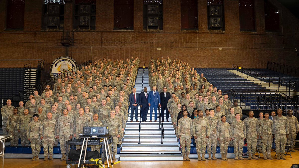 America is blessed to have these brave warriors standing watch.

We will make Washington D.C. SAFE AND BEAUTIFUL.