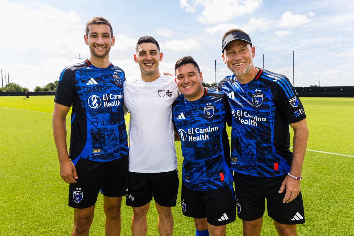 SONorCal's tweet photo. Athlete Justin & Unified Partner Amiri traveled to Texas last month to represent the @SJEarthquakes & Special Olympics NorCal at the 10th annual @MLS Unified All-Star Game! โฝ๏ธ
Read about their experience: https://t.co/dsE9d2su2x
#tbt #onenorcal https://t.co/zEhAxyYYnX