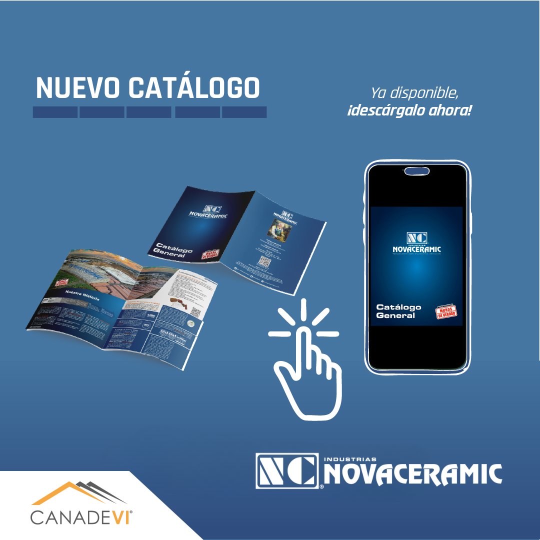 📷 Un catálogo lleno de posibilidades, ladrillo a ladrillo.

Descubre toda la variedad de ladrillos <a href="/novaceramic/">Novaceramic</a>: repellables, caravista y más, en un solo lugar.

📷 Descarga el nuevo Catálogo General y elige el ladrillo ideal para tu proyecto.

📷  bit.ly/catalogo-novac…