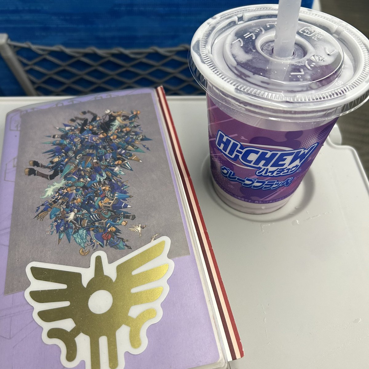 のぞみーるでお出かけ
買いそびれたと思ってたハイチュウフラッペ見つけて購入
そこはかとなくガムの味
#maketimeplanner 
#maketimeplannerアンバサダー