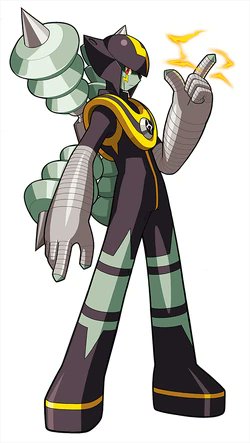 1987_Zero's tweet image. What's your favorite design for Elec Man? ⚡️
#MegaMan #Elecman #BattleNetwork #Gigamix
